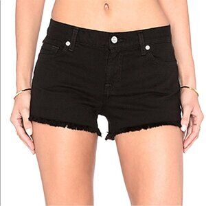 ✨ 7 for All Mankind Black Jean Shorts